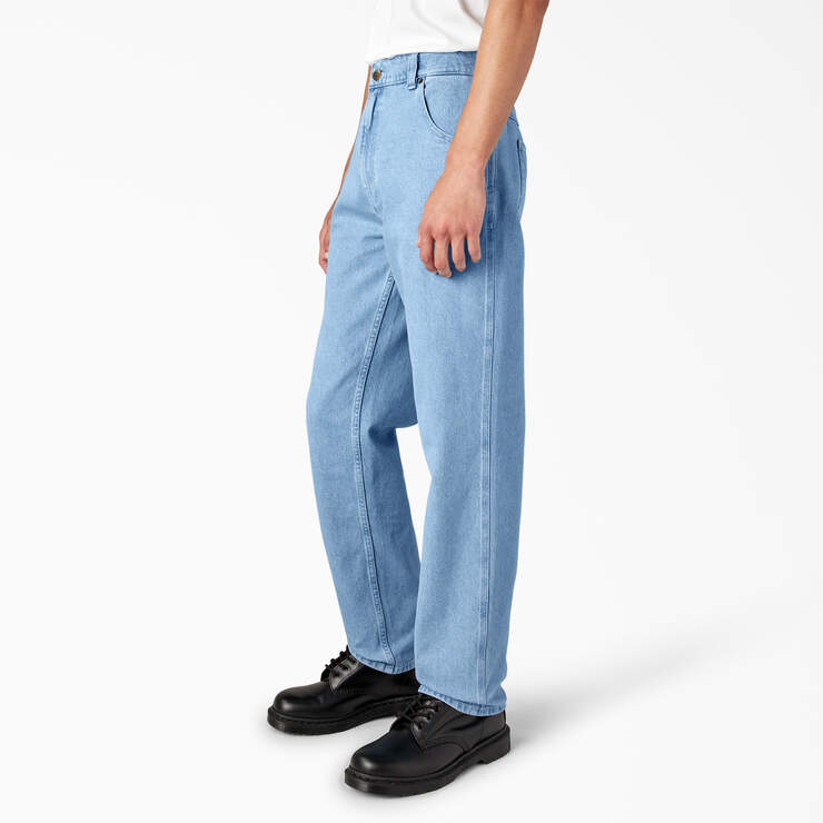 Houston Relaxed Fit Jeans - Light Denim (LTD) image number 3
