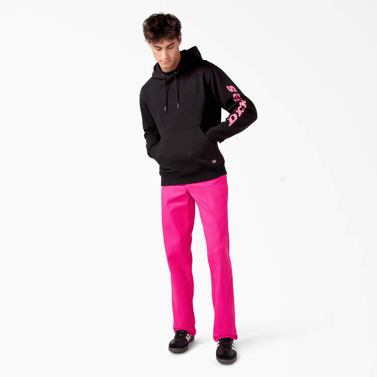 Breast Cancer Awareness Logo Hoodie - Black (KBK) image number 8