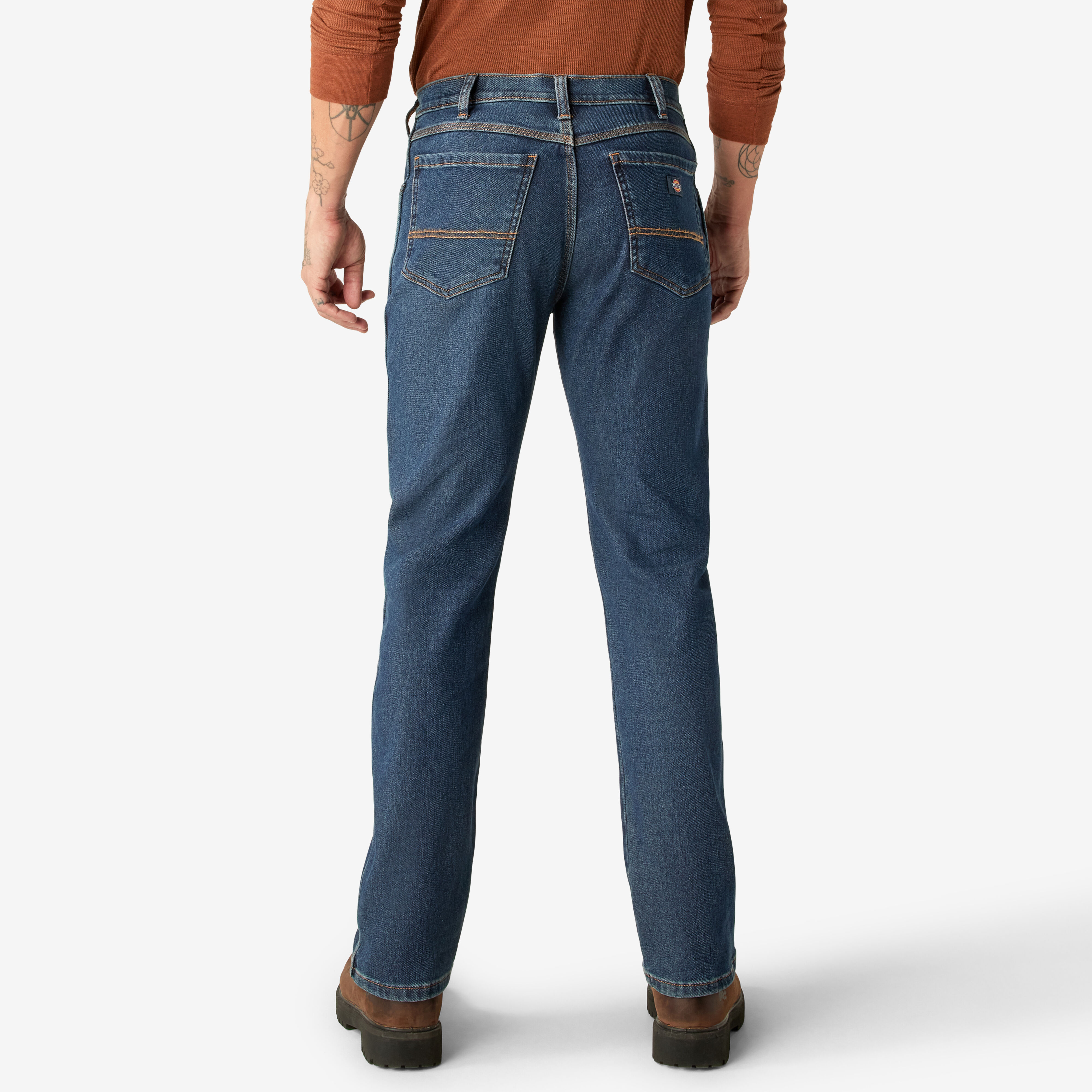 FLEX Lined Regular Fit 5 Pocket Jeans Dickies US