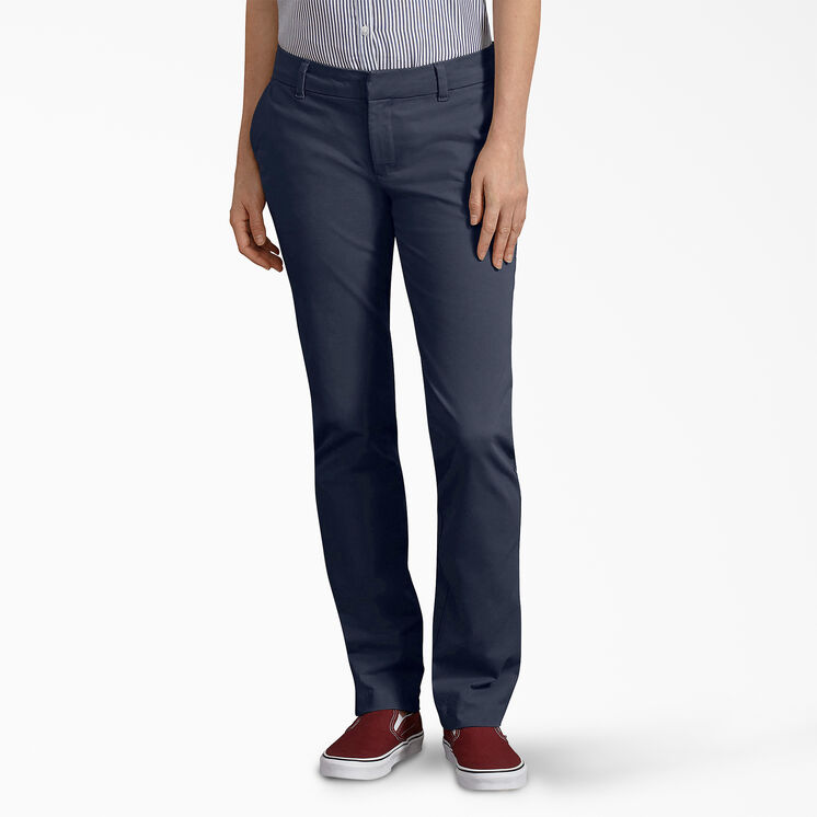 Women&#39;s Perfect Shape Straight Fit Pants - Rinsed Navy &#40;RNV&#41;