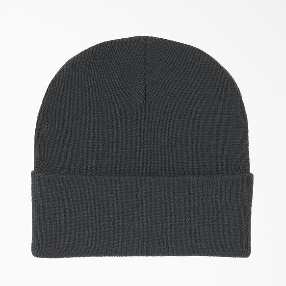 Cuffed Knit Beanie - Dark Charcoal &#40;ZDC&#41;