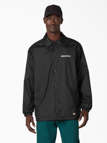 Nylon Coaches Jacket - Black &#40;BK&#41;