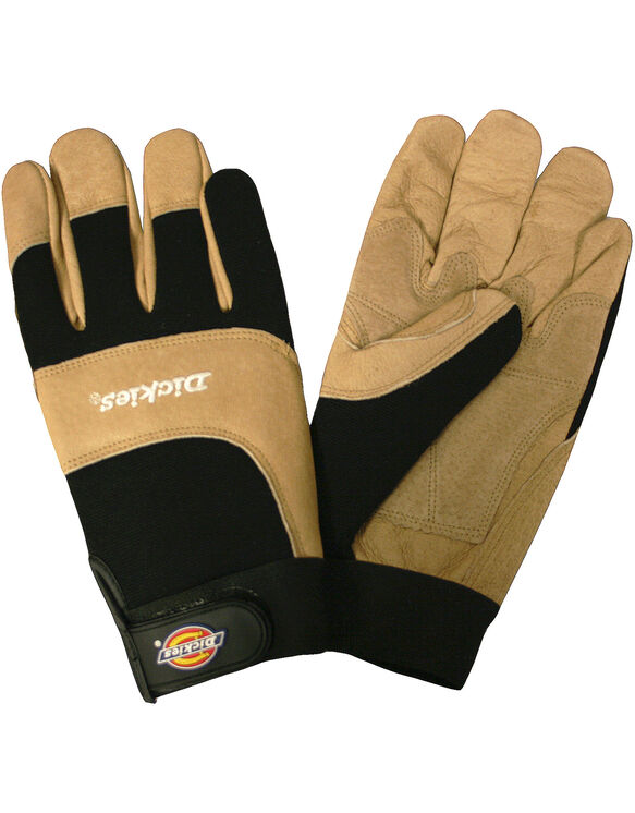 Mechanics Gloves, Split Pigskin, X-Large - Tan (BR)