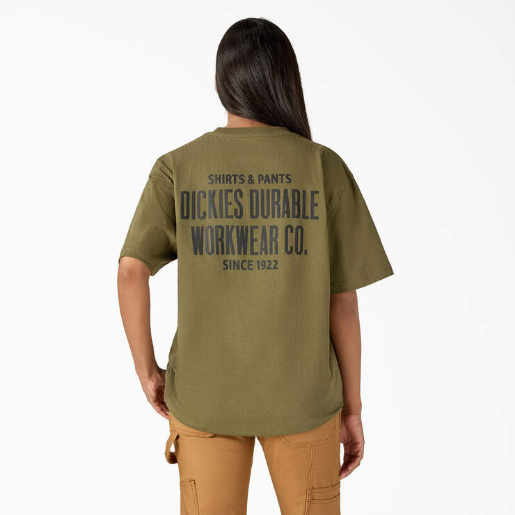 Built to Last Heavyweight T-Shirt - Military Green (0ML) image number 5
