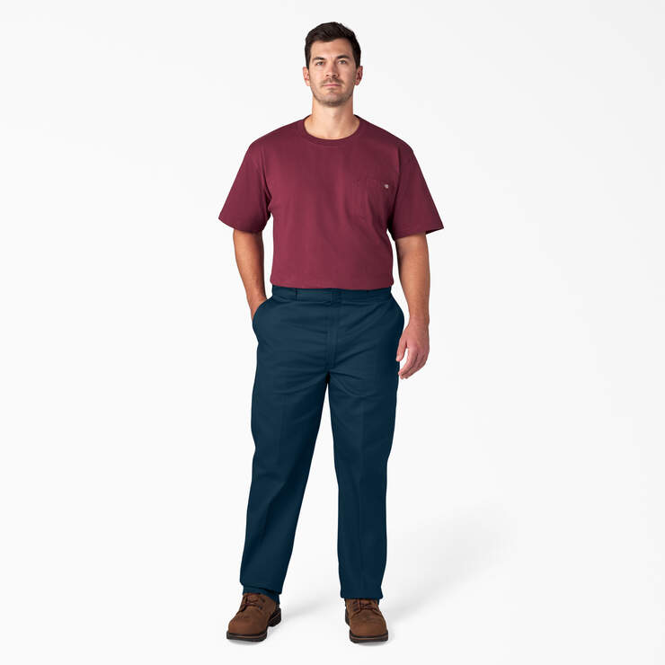 Original 874® Work Pants - Navy Blue (NV) image number 8