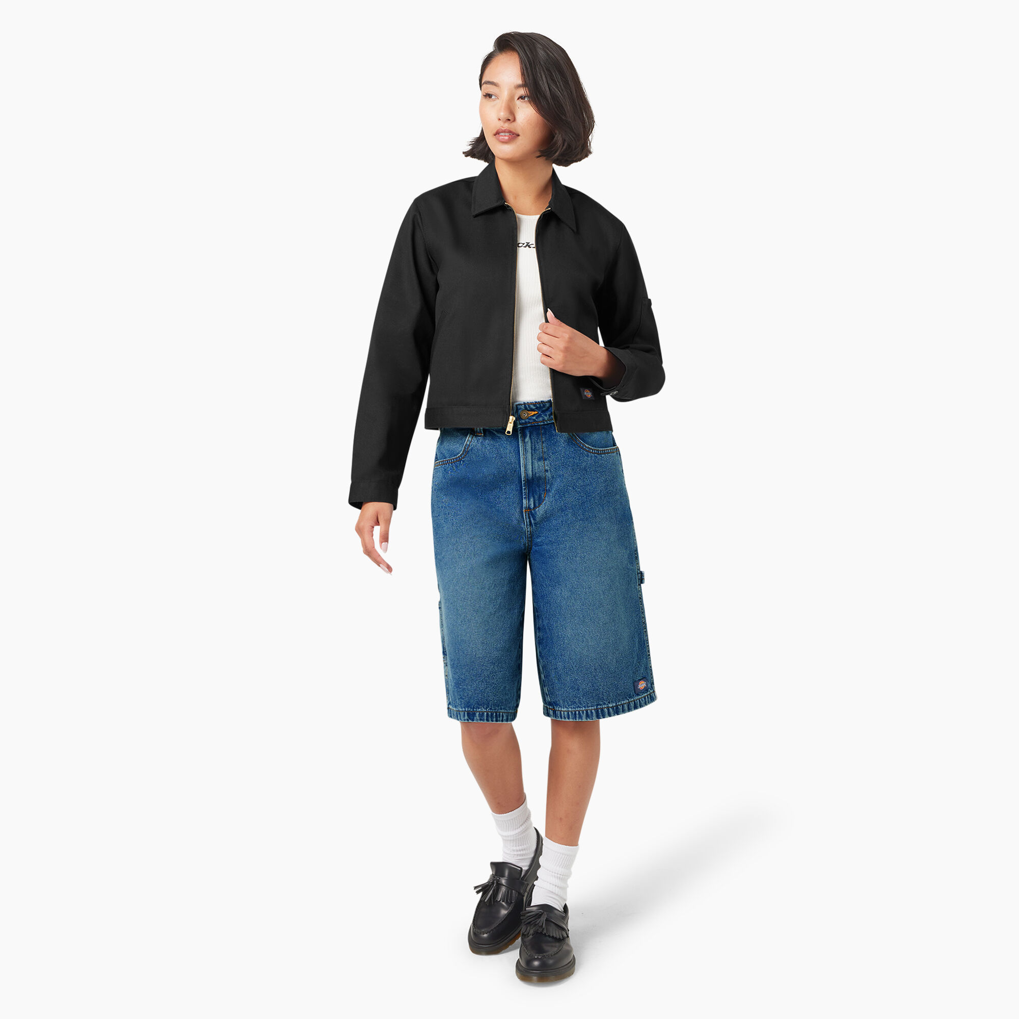 Women's Unlined Cropped Eisenhower Jacket - Dickies US