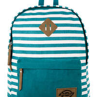 Antique Blue Striped Classic Backpack - ANTIQUE BLUE STRIPE (ABS)