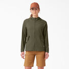 Women&#39;s Performance Hooded Jacket - Military Green &#40;ML&#41;
