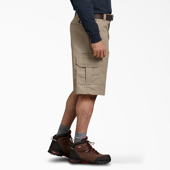 FLEX Relaxed Fit Cargo Shorts, 13&quot; - Desert Sand &#40;DS&#41;