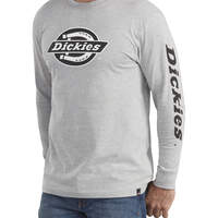 Long Sleeve Graphic T-Shirt - Heather Gray (HG)