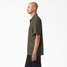 Vincent Alvarez Block Collar Work Shirt - Military Green &#40;ML&#41;