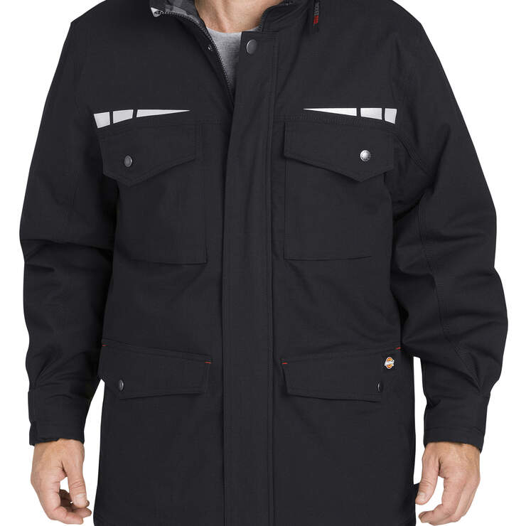 Dickies Pro™ Cordura® Field Coat - Black (BK) image number 1