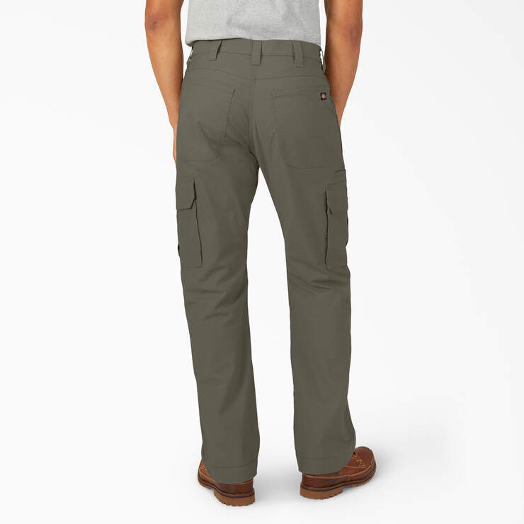 FLEX DuraTech Relaxed Fit Ripstop Cargo Pants - Moss Green (MS) image number 2