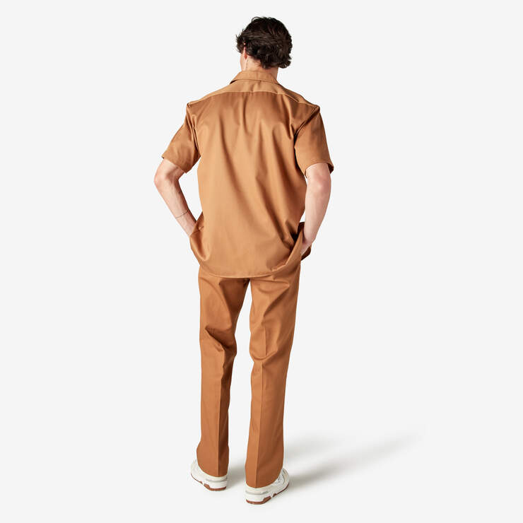 Short Sleeve Work Shirt - Brown Duck (WSD) image number 6
