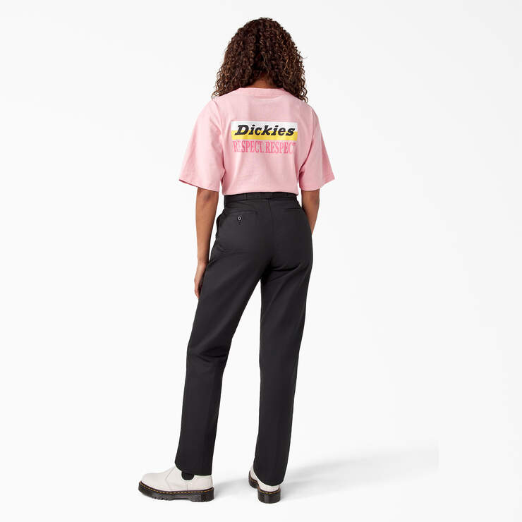 Breast Cancer Awareness Women’s 874® Work Pants - Black (BK) image number 6