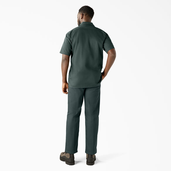 Short Sleeve Work Shirt - Hunter Green &#40;GH&#41;