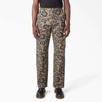 Dickies Premium Collection Utility Pants - Desert Rose Green Floral (NFN)