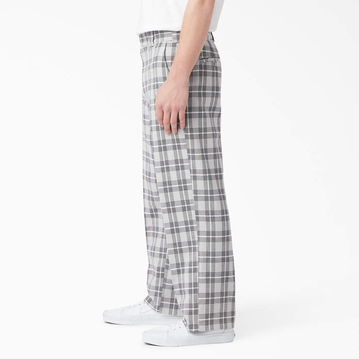 Regular Fit Plaid Pants - Ultimate Gray Plaid (UPG) image number 3