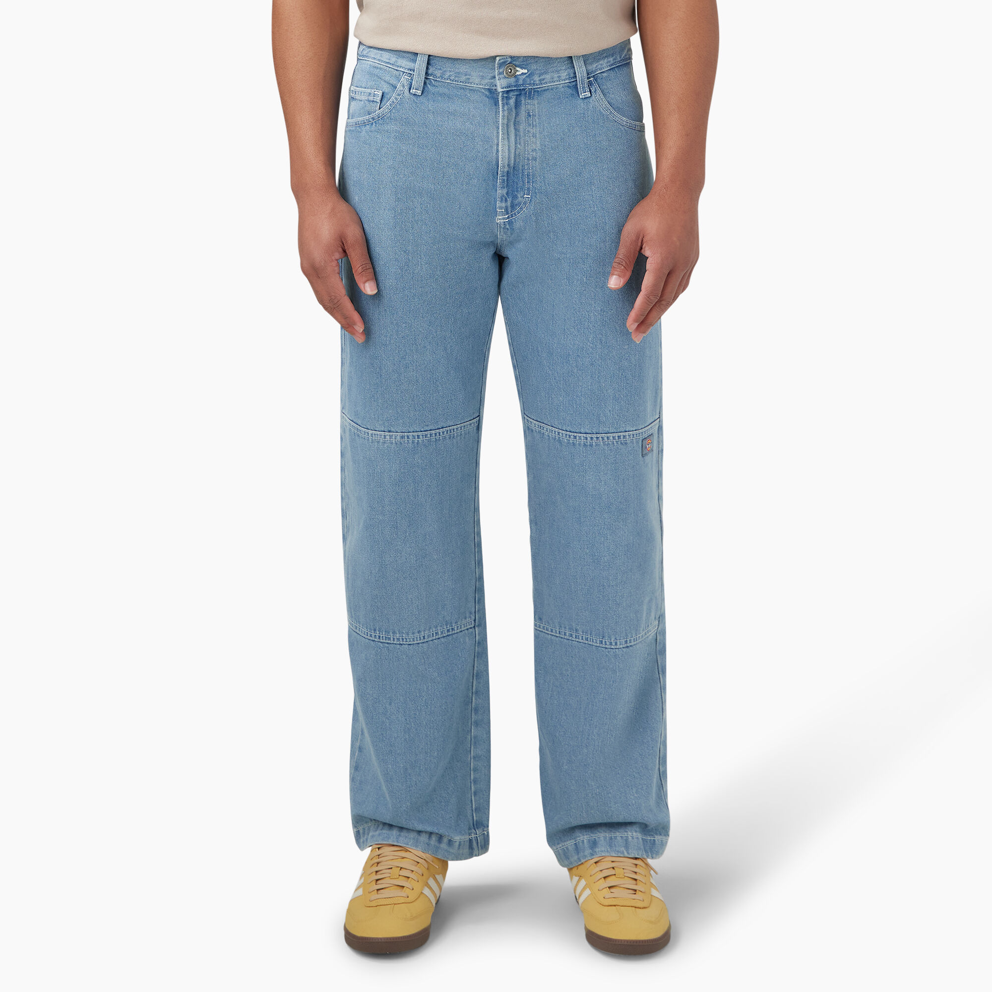 ANTIMID アンチミッドDOUBLE KNEE DENIM Mサイズ - メルカリ