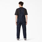 Rinsed Denim Double Knee Bib Overalls - Rinsed Indigo Blue &#40;RNB&#41;