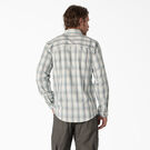 Cooling Long Sleeve Work Shirt - Clear Blue/Smoke Plaid &#40;B1H&#41;