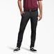 dickies men's flex skinny straight fit double knee work pants