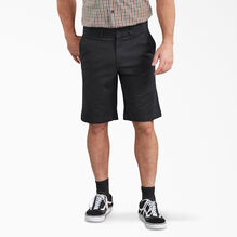Dickies X-Series FLEX 11&quot; Active Waist Washed Chino Shorts - Rinsed Black &#40;RBK&#41;