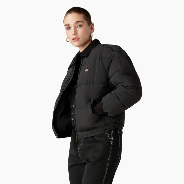Women’s Overbrook Puffer Jacket - Black (BKX) image number 3
