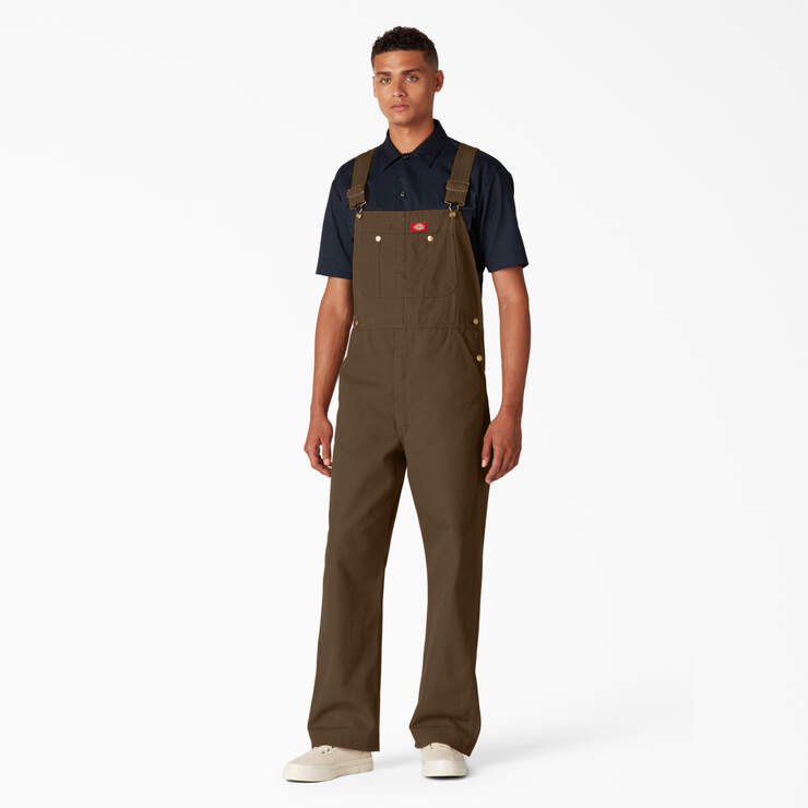 Classic Bib Overalls - Rinsed Timber Brown (RTB) image number 7