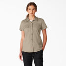 Women&rsquo;s FLEX Short Sleeve Work Shirt - Desert Sand &#40;DS&#41;