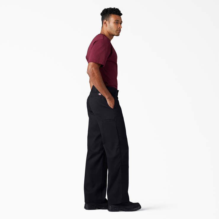 FLEX Loose Fit Double Knee Work Pants - Black (BK) image number 10