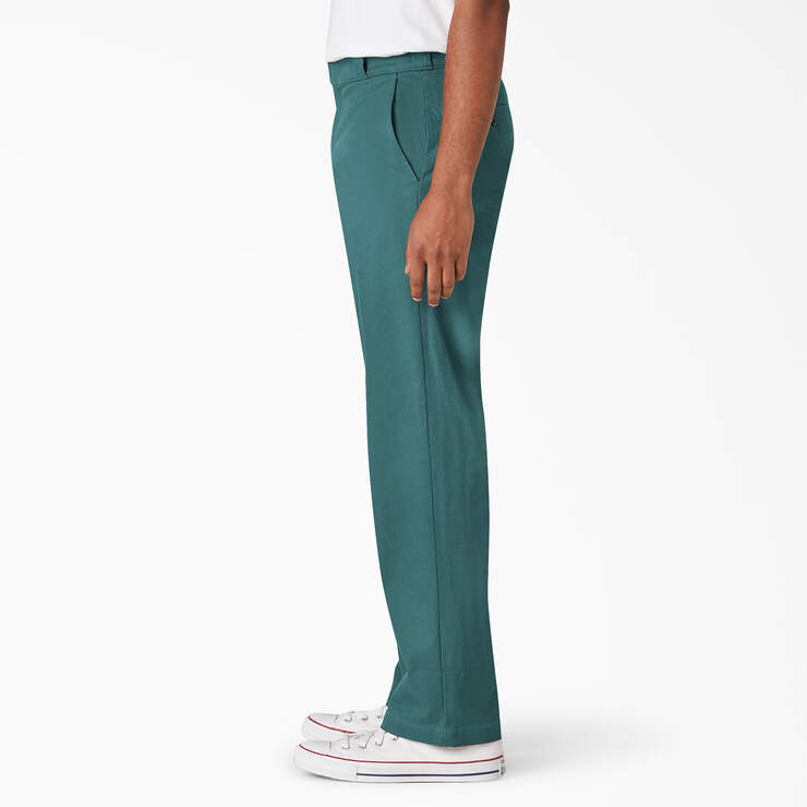 Regular Fit Twill & Ripstop Pants - Lincoln Green (LN) image number 3
