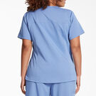 Women&#39;s Balance V-Neck Chest Pocket Scrub Top - Ceil Blue &#40;CBL&#41;