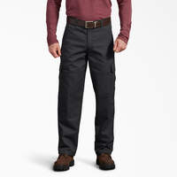 Active Waist Regular Fit Cargo Pants - Black (BK)