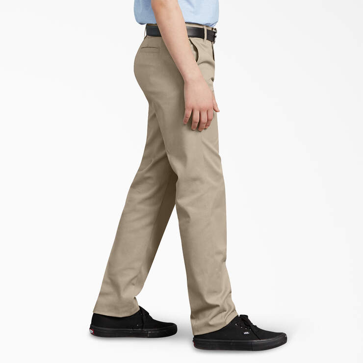 Boys' FLEX Slim Fit Pants, 4-20 - Desert Sand (DS) image number 3