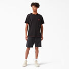 Stonewashed Duck Carpenter Shorts, 11&quot; - Stonewashed Black &#40;SBK&#41;