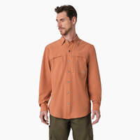 Cooling Long Sleeve Work Shirt - Copper Heather (EH2)