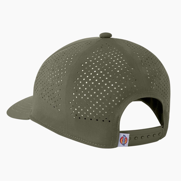 Low Pro Athletic Trucker Hat - Moss Green (MS) image number 2