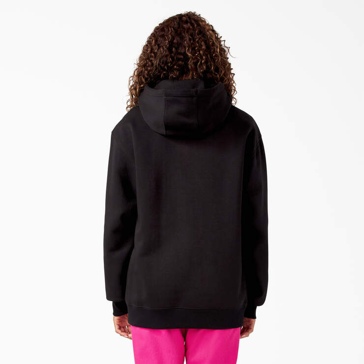 Breast Cancer Awareness Logo Hoodie - Black (KBK) image number 6