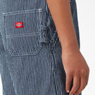 Women&#39;s Bib Shortalls, 7&#39;&#39; - Rinsed Hickory Stripe &#40;RHS&#41;