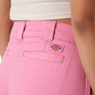 Women&#39;s Stonewashed Wide Leg Work Pants - Wild Rose &#40;WR2&#41;