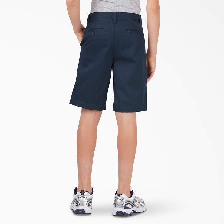 Boys' FLEX Classic Fit Shorts, 4-20 - Dark Navy (DN) image number 2