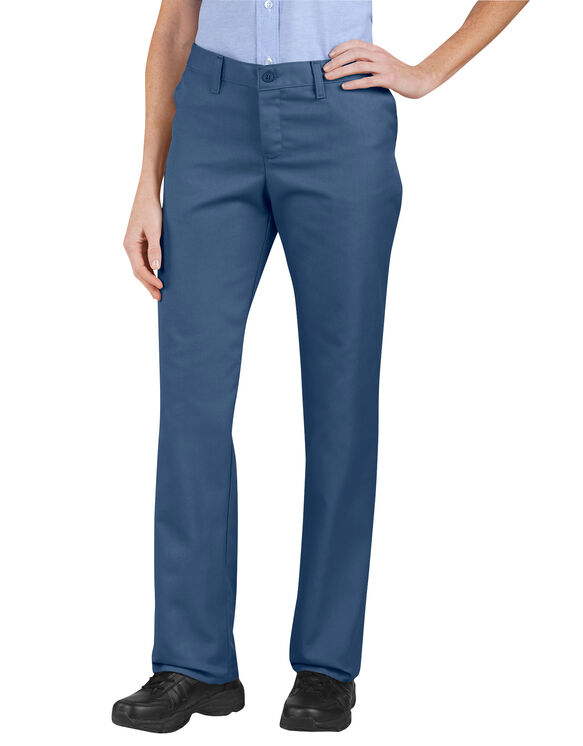 Women S Flat Front Comfort Waist Pants Women S Pants Dickies