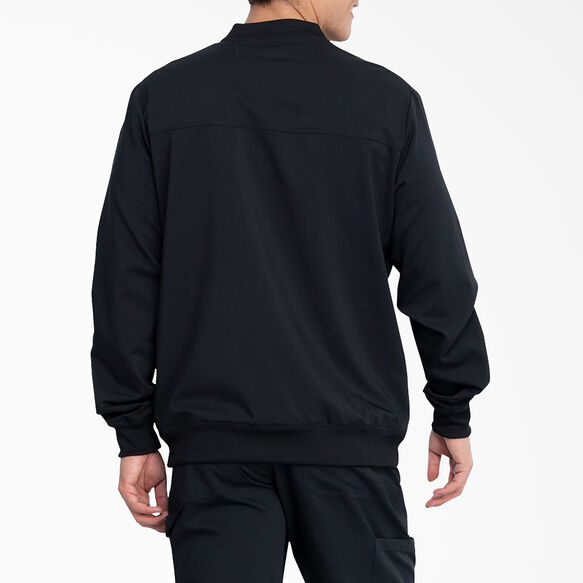 Men&#39;s Balance Zip Front Scrub Jacket - Black &#40;BLK&#41;