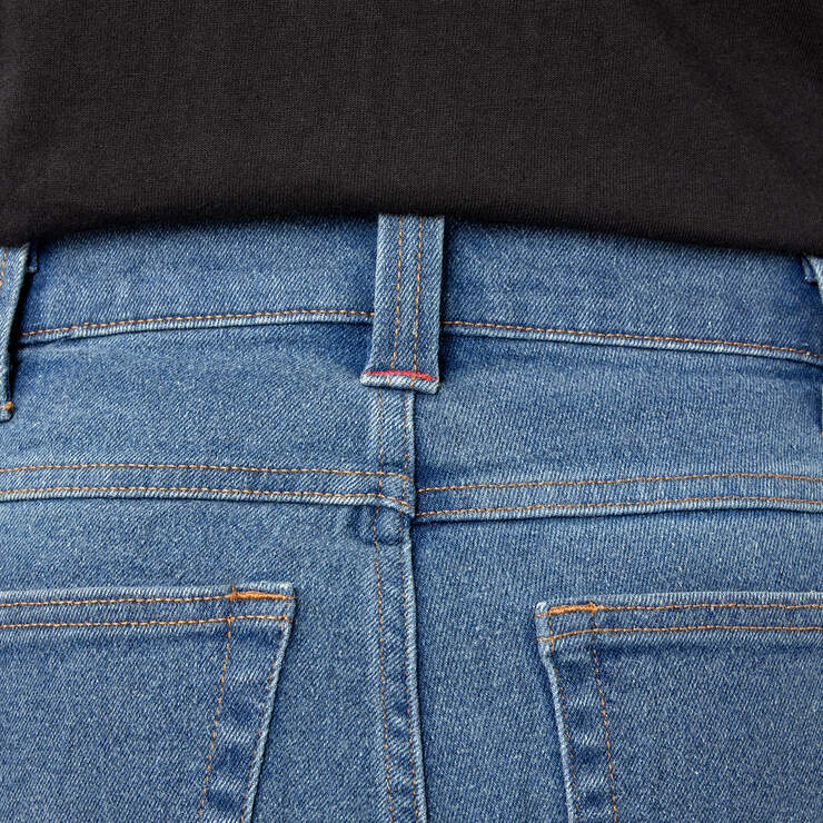 FLEX Regular Fit 5-Pocket Jeans - Light Denim Wash (LWI) image number 8