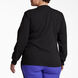 Women&#39;s Balance Snap Front Scrub Jacket - Black &#40;BLK&#41;
