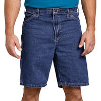 9.5" Relaxed Fit Carpenter Shorts - Stonewashed Indigo Blue (SNB)