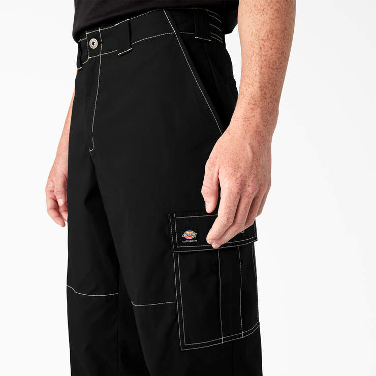 Dickies Skateboarding Loose Fit Cargo Pants - Black (BKX) image number 5