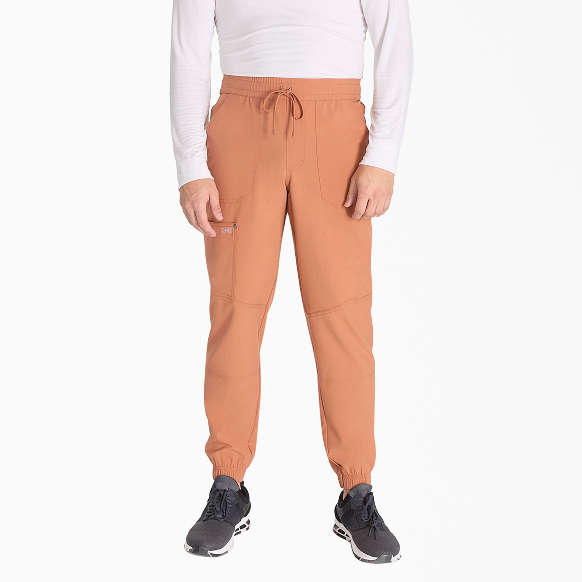 Men s Scrub Pants Jogger Scrubs Orange Dickies US
