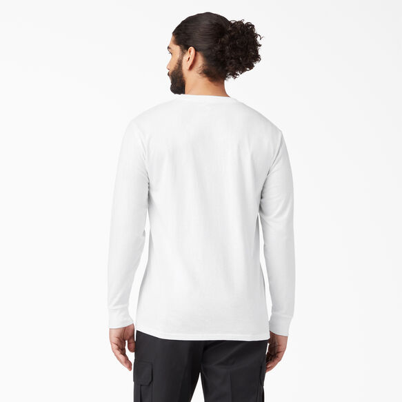 Long Sleeve Regular Fit Icon Graphic T-Shirt - White &#40;AWH&#41;